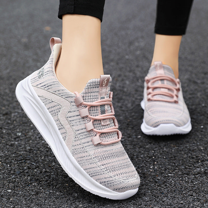 Damen nan sportliche Strick-Sneaker mit nahtlosem Sockenschaft und reaktiver EVA-Zwischensohle EB