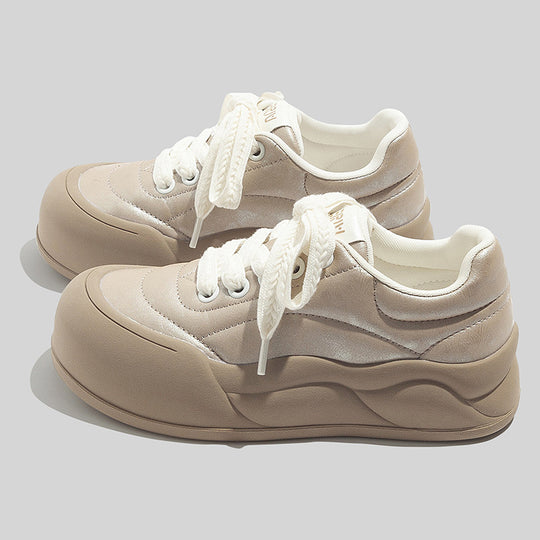 Damen Trendige Sneaker mit komfortabler Sohle und modischer Obermaterialkombination EB
