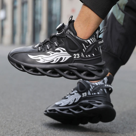Damen Sportliche Sneakers mit innovativem Schnellschnürsystem und atmungsaktivem Obermaterial EB