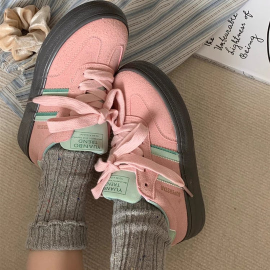Damen Sportliche Lifestyle-Sneaker mit dämpfender Sohle und modischem Design EB