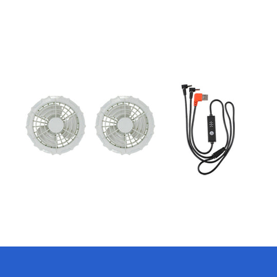 Unisex nan USB-Ersatzlüfter Set mit Y-Anschluss und Inline-Regler EB