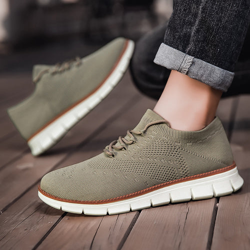 Damen Sportliche Sneaker mit atmungsaktivem Obermaterial und flexibler Sohle EB