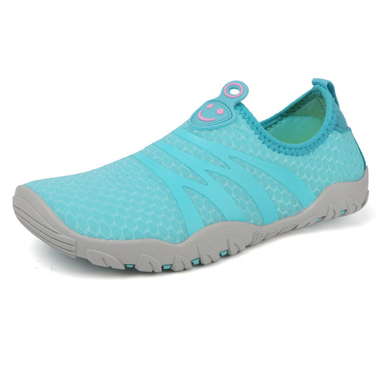 Damen flexible Schwimmschuhe mit rutschfester Sohle und atmungsaktivem Design EB