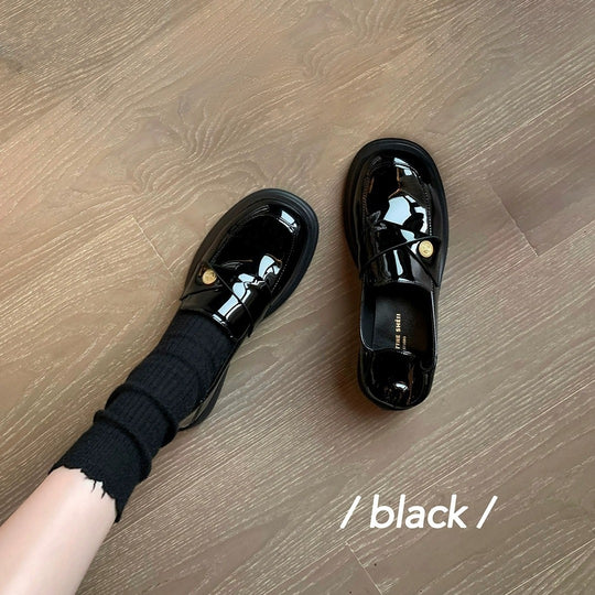 Damen elegante Slipper mit modischer Schnalle und bequemer Sohle EB