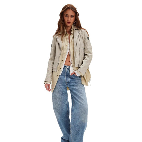 Damen jacke mit Herz-Applikationen EB