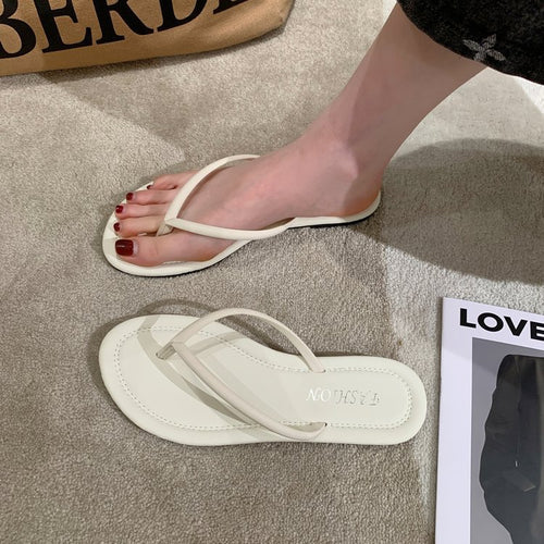 Damen Bequeme Zehentrenner Sandalen EB