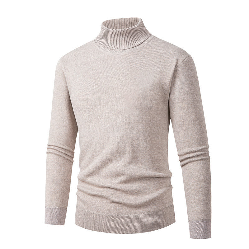 Herren eleganter Rollkragenpullover aus hochwertigem Material EB