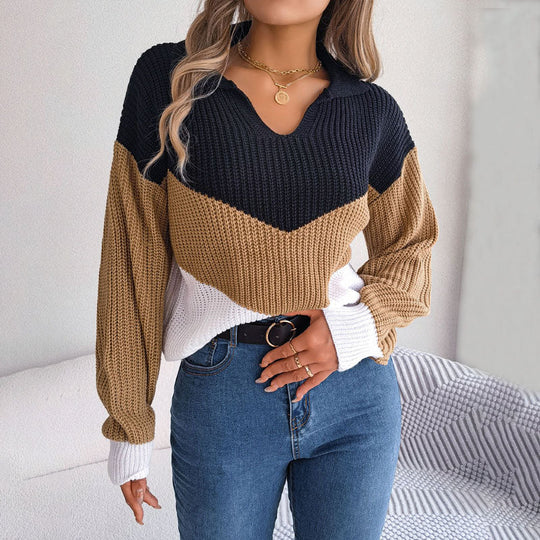 EB | Warmer Strickpullover Für Tägliches Tragen