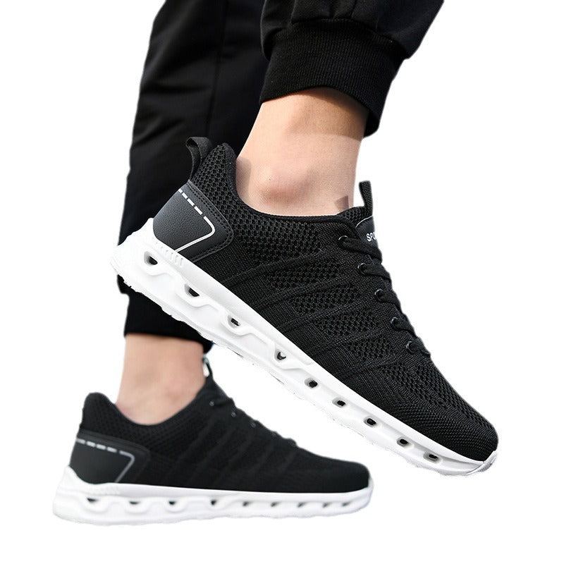 Damen Sportliche Lauf-Sneaker mit atmungsaktivem Obermaterial EB