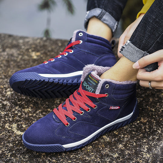 Damen Sportlich warme Winter-Sneaker mit isolierendem Innensohlenkomfort EB
