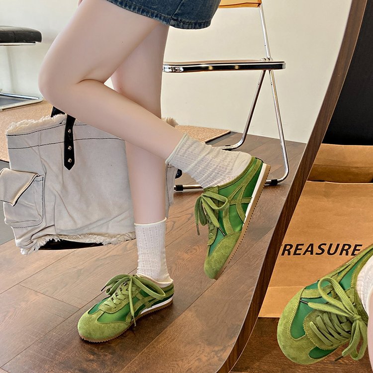 Damen bequeme und atmungsaktive Sneaker mit rutschfester Sohle EB