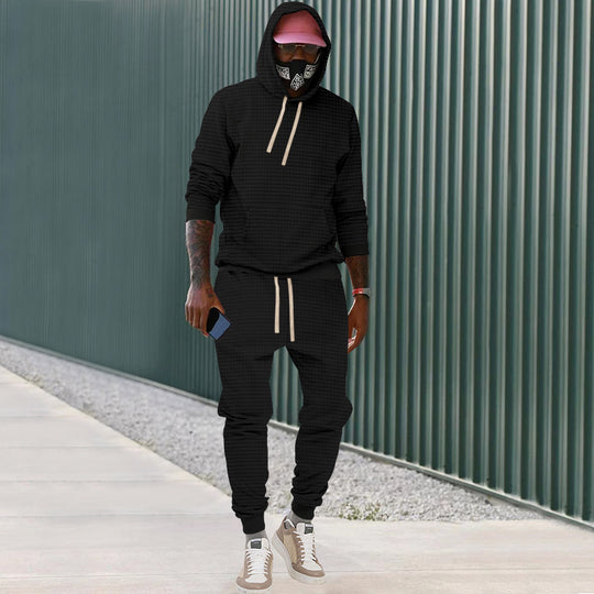 Herren Sportanzug mit atmungsaktivem Material und praktischen Taschen EB