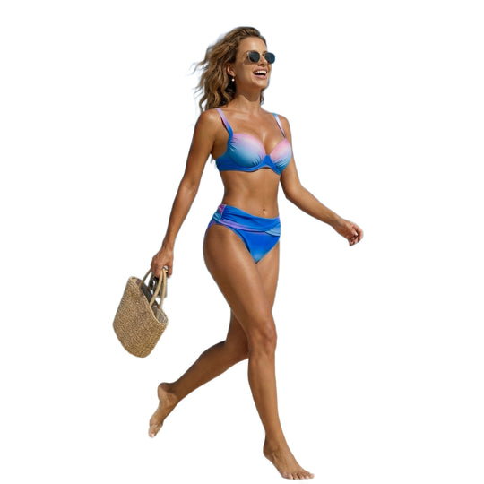 Damen Push-Up Bikini mit dekorativen Kurven EB