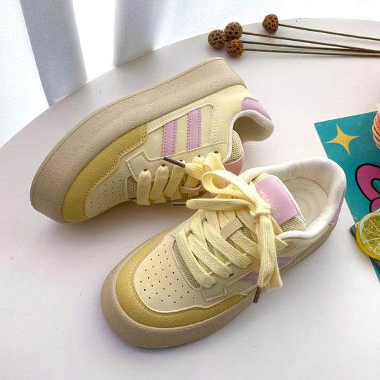 Damen Elegante Sneakers mit modischem Plateau und innovativem Schnürsystem EB