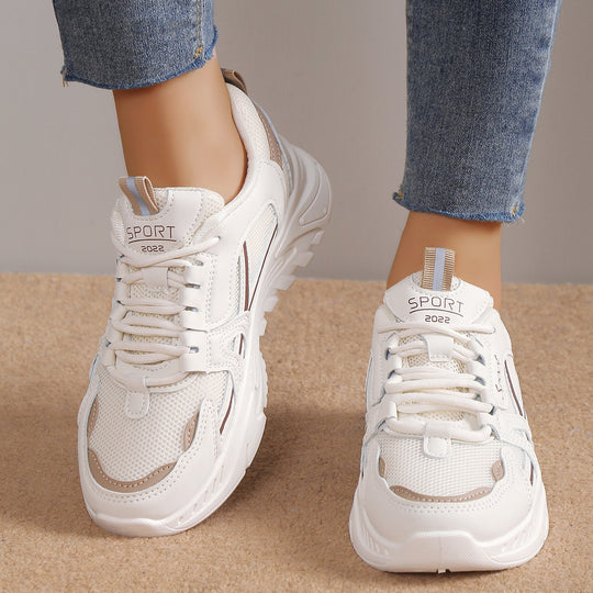 Damen Sportliche Sneakers mit ergonomischer Dämpfung und atmungsaktiver Oberfläche EB