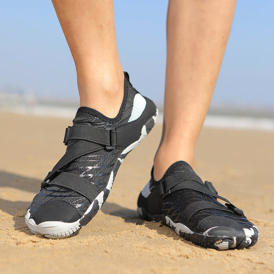 Damen Flexible Wassersportschuhe mit verstellbarem Klettverschluss EB
