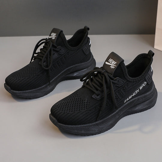 Damen Sportliche Sneakers mit atmungsaktiver Obermaterialstruktur und flexibel dämpfender Sohle EB