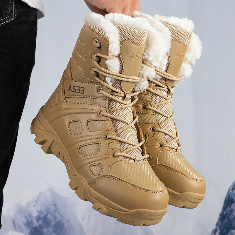 Herren Winterstiefel mit isolierender Innensohle und wasserdichtem Obermaterial EB