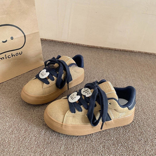 Damen Sneakers mit verspieltem Design und bequemer Sohle EB