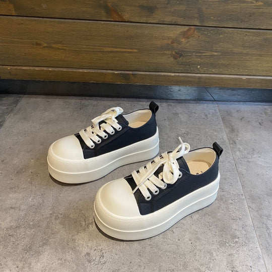 Damen Plateau-Sneaker mit robuster Gummisohle und komfortabler Dämpfung EB