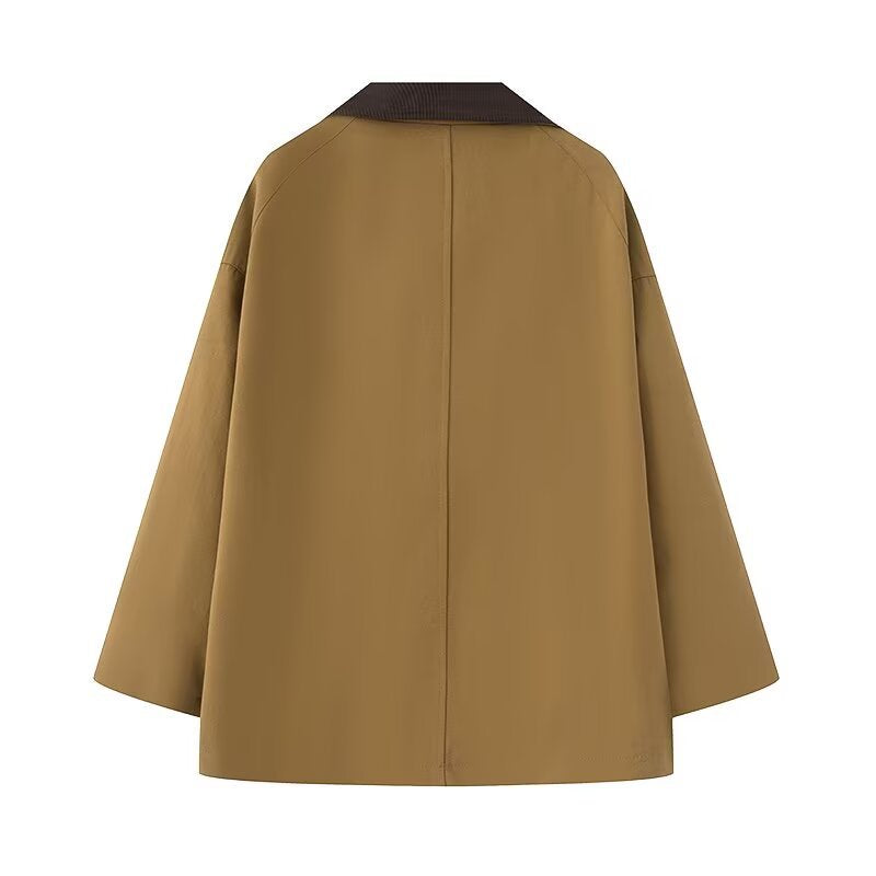 Damen lässige Übergangsjacke mit praktischen Pattentaschen EB