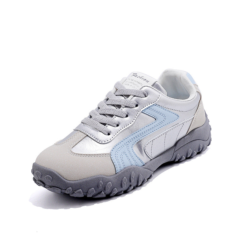 Damen Sportliche Sneaker mit rutschfester Gummisohle und atmungsaktivem Obermaterial EB