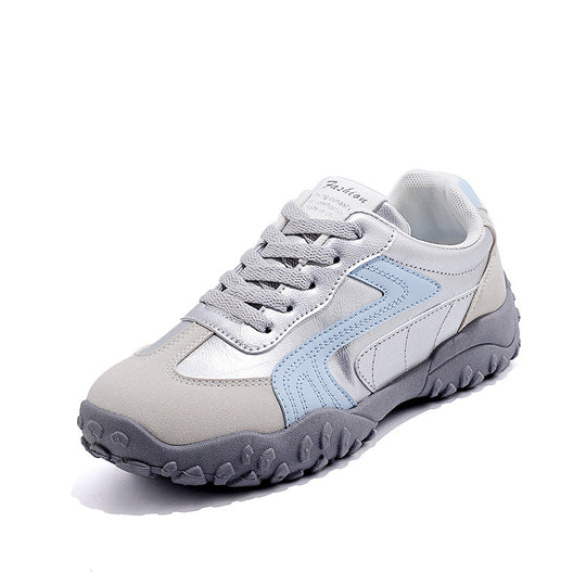 Damen Sportliche Sneaker mit rutschfester Gummisohle und atmungsaktivem Obermaterial EB