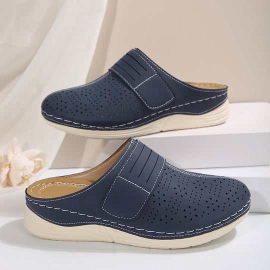 Damen Atmungsaktive Clogs mit modischem Lochdesign EB
