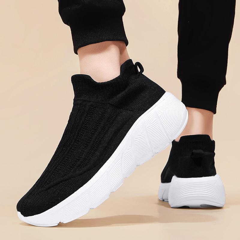 Damen bequeme Strick-Sneaker EB