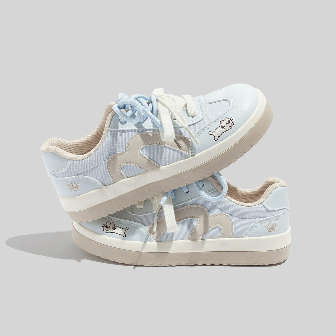 Damen Sneaker mit verspieltem Tiermotiv von EB