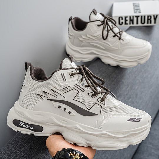 Damen Sportliche Chunky Sneakers mit robustem Sohlenprofil und dämpfendem Komfort EB
