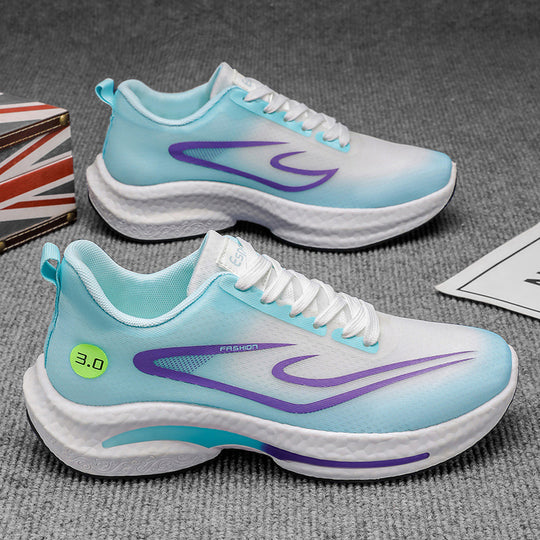 Damen Modische Lauf-Sneaker mit atmungsaktiver Mesh-Oberfläche und innovativer Dämpfung EB