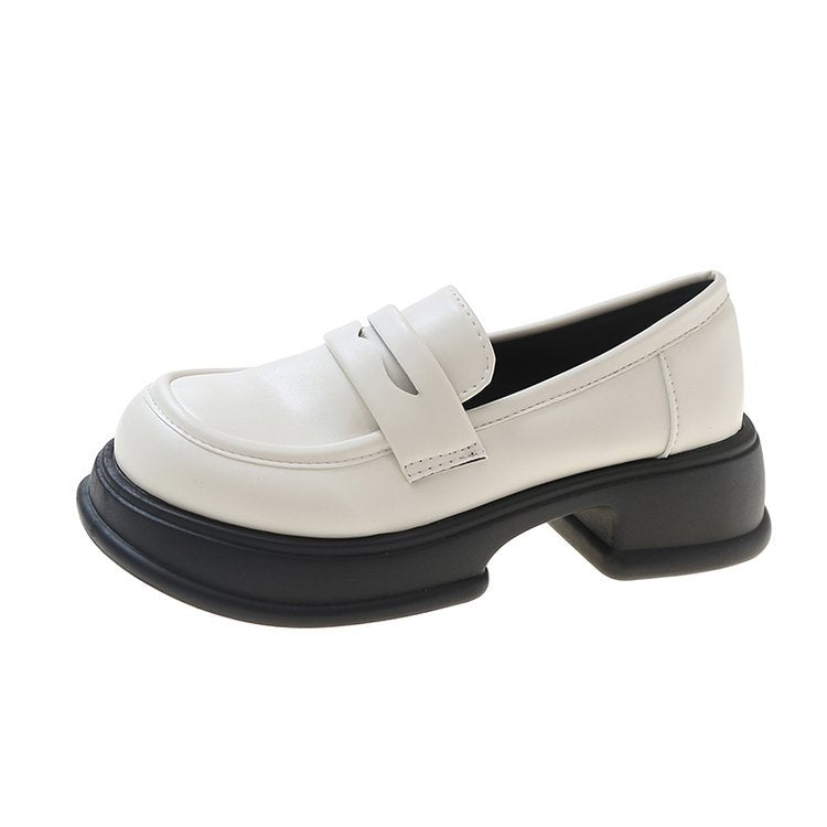 Damen moderner Loafer mit eleganter Schnallenverzierung EB