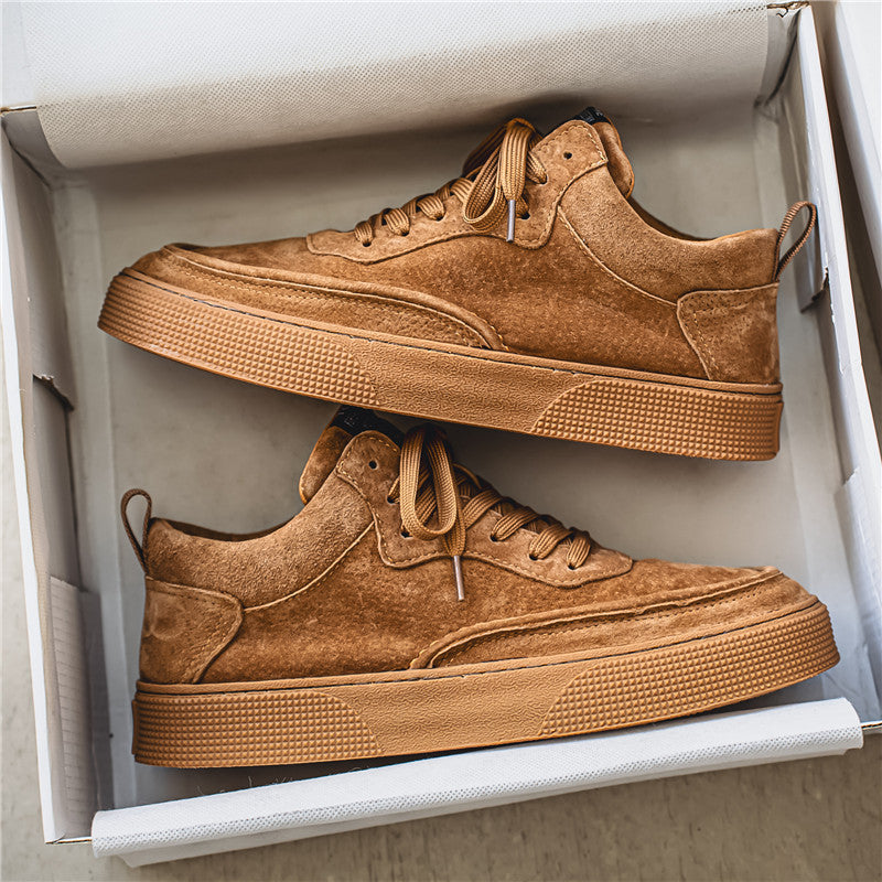 Damen Urbaner Sneaker mit hochwertigem Wildleder und rutschfester Sohle EB