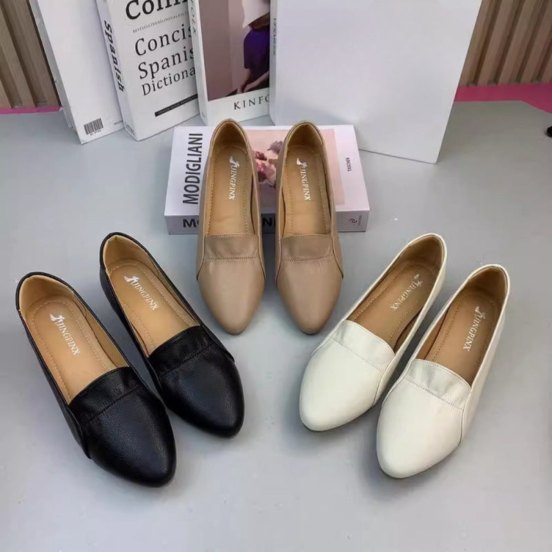 Damen elegante Slipper mit mittelhohem Absatz EB