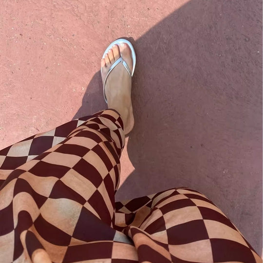 Damen Flip-Flops mit anatomischem Fußbett und rutschfester Sohle EB