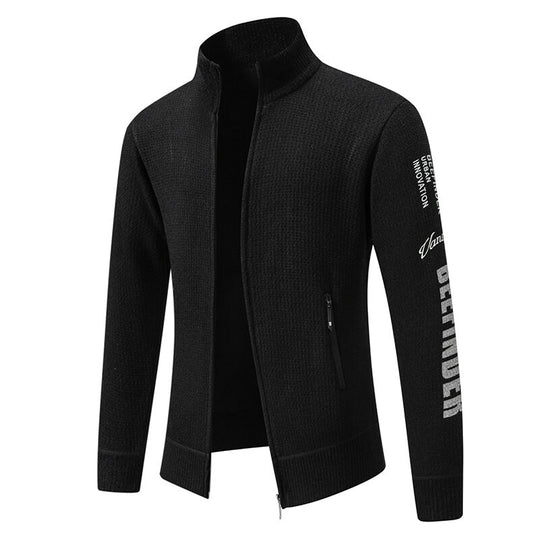 Herren Steppjacke mit hohem Kragen und praktischen Taschen EB