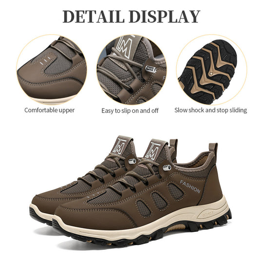 Damen Sportliche Wanderschuhe mit rutschfester Sohle und atmungsaktivem Obermaterial EB