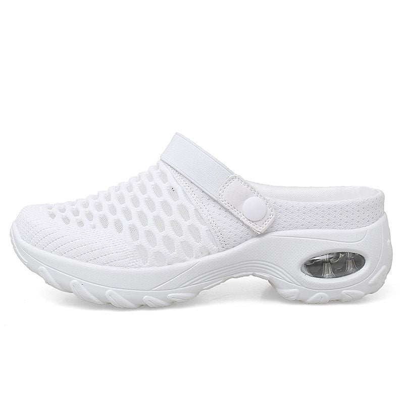 Damen Komfortable Freizeitsandalen mit atmungsaktiver Netzstruktur EB