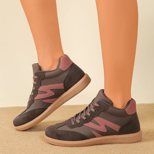 Damen Sneakers im sportlichen High-Top-Stil mit modischen Akzenten EB