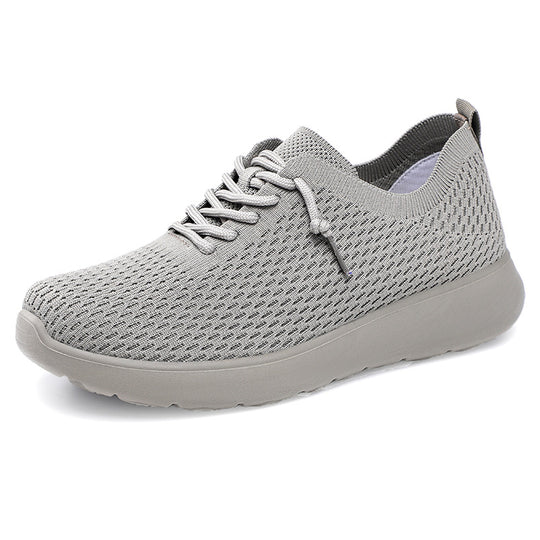 Damen Leichte und atmungsaktive Sneakers mit elastischem Obermaterial EB