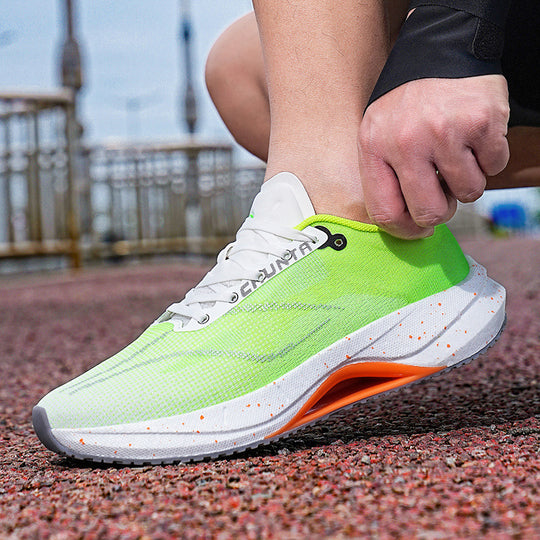 Damen Sportliche Laufschuhe mit atmungsaktiver Mesh-Oberfläche und dynamischem Dämpfungssystem EB