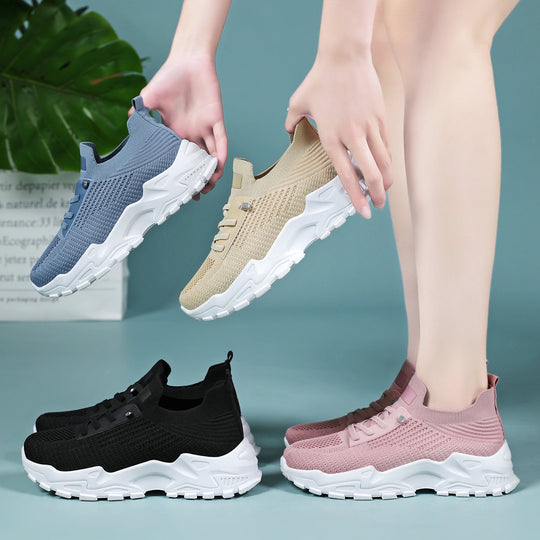 Damen Sportliche Lauf Sneakers EB