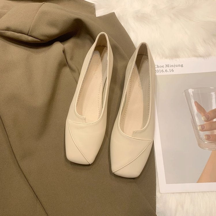 Damen elegante Ballerinas mit modischem Schnitt und komfortablem Fußbett EB