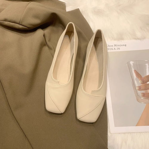 Damen elegante Ballerinas mit modischem Schnitt und komfortablem Fußbett EB