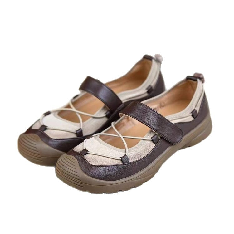 Damen Komfortable Sandalen mit verstellbarem Riemen EB