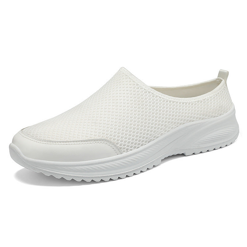 Damen Atmungsaktive Slip-On Freizeitschuhe mit flexiblem Material EB