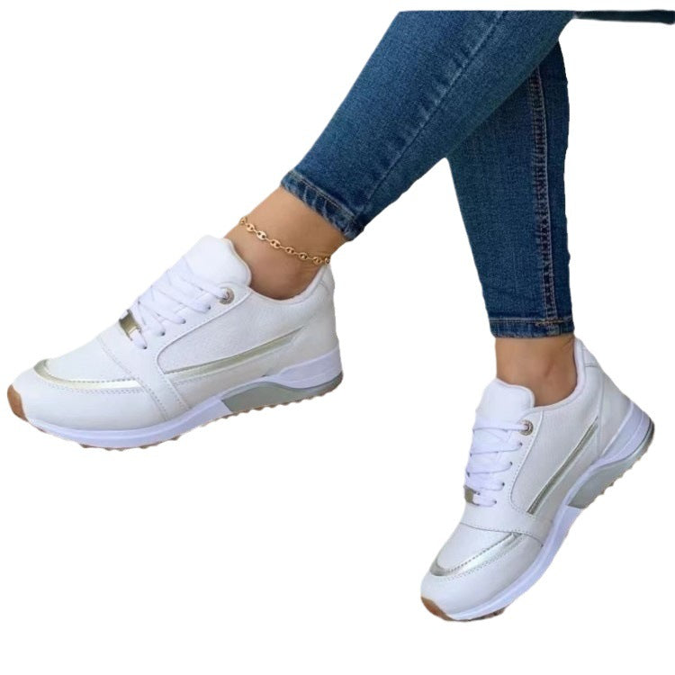 Damen Sportliche Sneakers mit modischen Akzenten EB