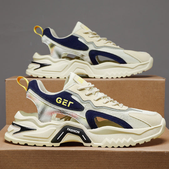 Damen Modische Sport-Sneaker mit atmungsaktivem Obermaterial und innovativem Dämpfungssystem EB