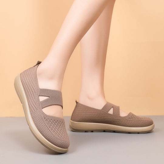 Damen Bequeme und atmungsaktive Slip-On Sneakers EB
